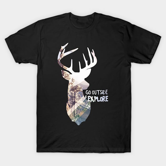 Oh deer T-Shirt by vishi